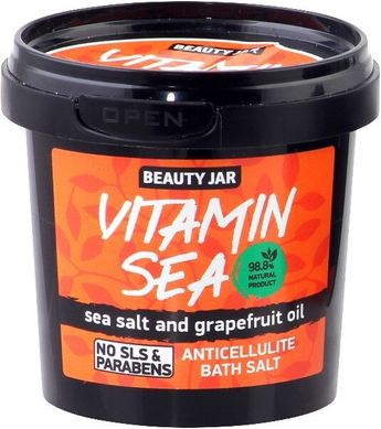 Beauty Jar Пініста сіль для ванни "VITAMIN SEA" 150г